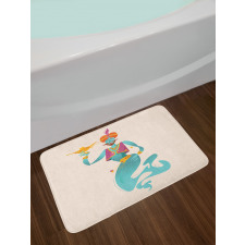 Genie with Magic Tool Bath Mat