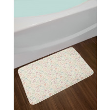 Colorful Flasks Bath Mat