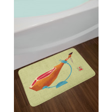 Dry-Cured Spanish Ham Bath Mat