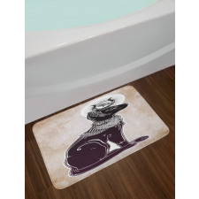 Cat Eye Bath Mat