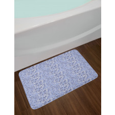 Vintage Shabby Floral Bath Mat