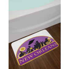 French Quarter Band Bath Mat