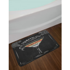 Cosmopolitan Recipe Bath Mat