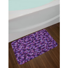 Triangle Mosaic Tile Bath Mat