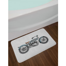 Off Road Bike Race Bath Mat