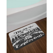 Road to the Mountains Bath Mat