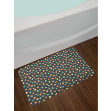 Colorful Blots Random Bath Mat