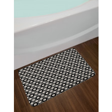 Big Small Hexagon Forms Bath Mat
