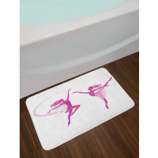 Ballerina Fairies Dancing Bath Mat