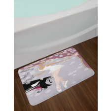 Old Ballroom and Pianist Bath Mat