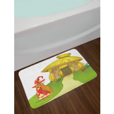 Fantasy Fairy Land Nursery Bath Mat