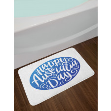 Swirls and Dots Bath Mat