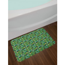 Jungle Nature Forest Bath Mat