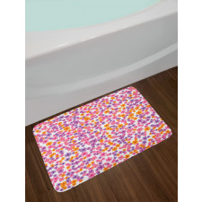 Meadow of Spring Daisies Bath Mat