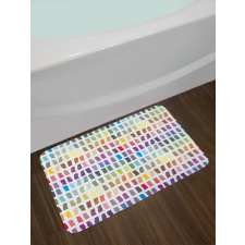 Contemporary Modern Art Bath Mat