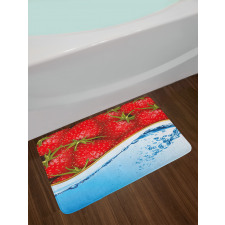 Summer Fruit and Water Bath Mat