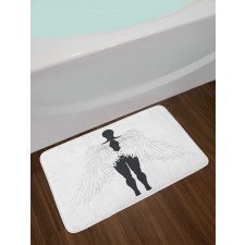 Silhouette Art Bath Mat