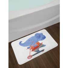 Animal Scooter Bath Mat