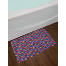 Classic Love Motif Bath Mat