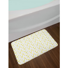 Tropical Fruit Exotic Food Bath Mat