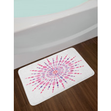 Tribal Folklore Boho Bath Mat