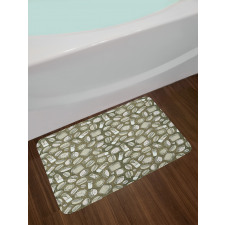 Hand-drawn Food Pattern Bath Mat