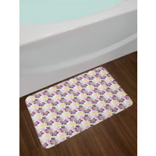 Tropical Blossom Feminine Bath Mat