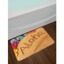 Summer Holiday Season Theme Bath Mat