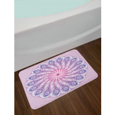 Boho Medallion Art Bath Mat