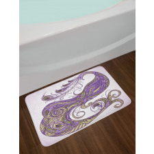 Peafowl Bath Mat