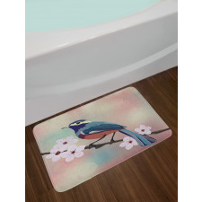 Sparrow Perching Bath Mat