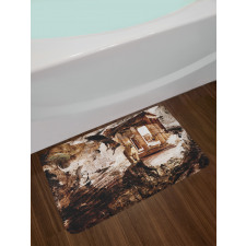 Lion and Hawk Bath Mat