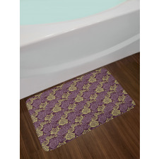 Nostalgic Inspired Damask Art Bath Mat