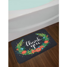 Floral Exotic Feminine Bath Mat