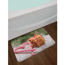 Bundles of Biscuits Tied Bath Mat