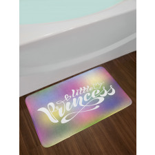 Writing with a Crown Bath Mat