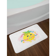 Summer with Eyes Bath Mat