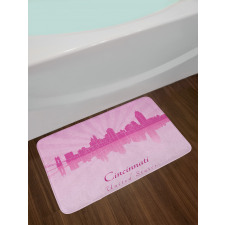 Sun Rays Travel Tourism Bath Mat