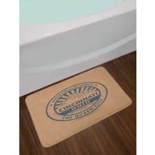 Queen of State Bath Mat