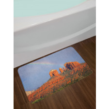 Rainbow Above Grand Canyon Bath Mat