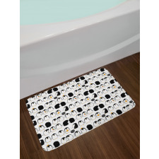 Nursery Animal Love Bath Mat