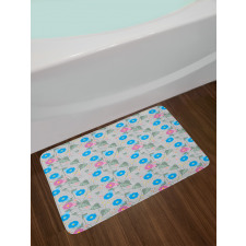 Bindweed Climbing Plants Bath Mat