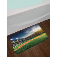 Game Thrill Stadium Photo Bath Mat