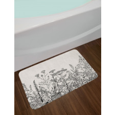 Wildflower Botanical Country Bath Mat