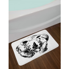 Animal Savannah Element Wild Bath Mat