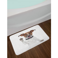 Baby Dog Animal Lover Bath Mat