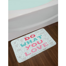 Ice Cream House and Rocket Bath Mat