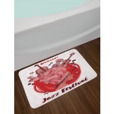 Welcome Jazz Festival Bath Mat