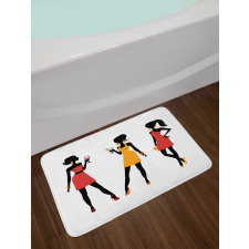 Girls Party Bath Mat