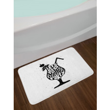 Lets Go to the Beach Bath Mat